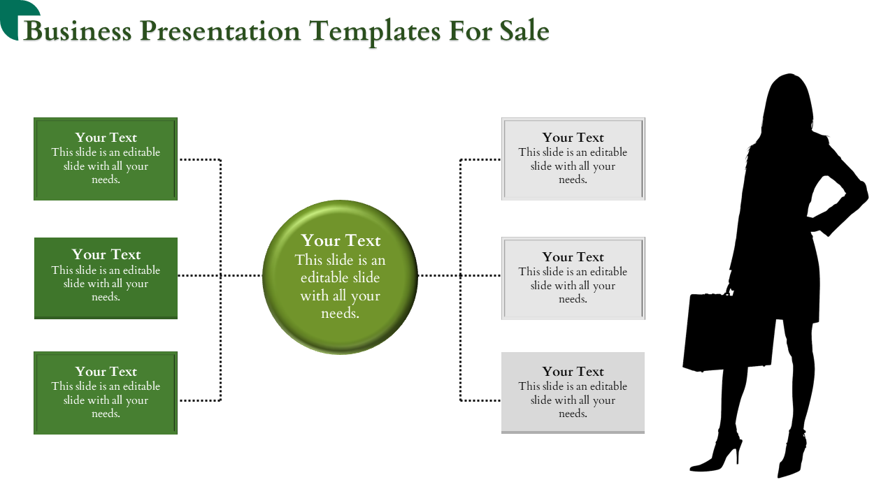 Free - Creative Business Presentation Template Slide Design